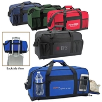 Classic sports duffel with shoe tunnel & multiple pockets.... from ASI 37455...