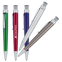 Translucent twist-action ballpoint pen.... from ASI 37455 Atteff...