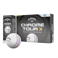 Callaway Chrome Tour X with Triple Track golf balls; each box... from ASI...