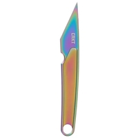 HangTi™ Iridescent Fixed Pocket Knife - Designed by Richard Rogers in... from...