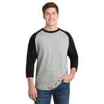 Sport-Tek Colorblock Raglan Jersey.