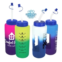 Mood™ 32 oz. Grip Bottle with Flexible Straw... from ASI 30270 Aakron Line