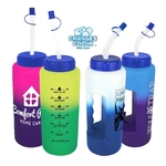 Mood™ 32 oz. Grip Bottle with Flexible Straw