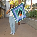 EXTRA-LARGE SLIP SCARF - MIMIC