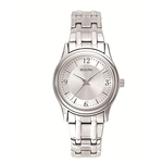 Ladies' Bulova® Stainless Steel Silver Watch