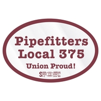 1 3/4" x 2 5/8" clear oval decal made of clear... from ASI 56950 Gill Studios...