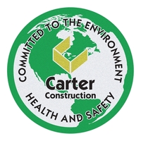 Round White Reflective Hard Hat Decal (2 1/2" Diameter)