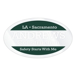 Oval Clear Vinyl Hard Hat Decal (1 3/4"x3")