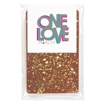 Belgian Chocolate Bars - Gold Flakes - 1 oz