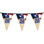 30' PVC Triangular Pennant String