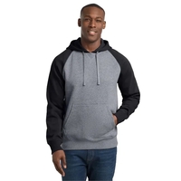 Sport-Tek Raglan Colorblock Pullover Hooded Sweatshirt.... from ASI 84863 SanMar