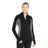 Sport-Tek Ladies Sport-Wick Stretch Contrast 1/2-Zip Pull...... from ASI...