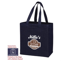 Recycled denim tote.... from ASI 35290 American Ad Bag Co