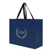 Sugarcane Paper Sustainable Bag with Embedded Web-Style Paper Handle.... from...