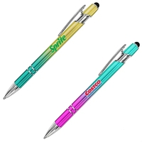 Click action gradient finished aluminum stylus pen.... from ASI 68190 Lungsal...