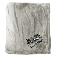 Mink touch blanket with finished hem, sized at 50" x 60"... from ASI 90160...