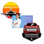 4 Sq Inch Custom Indoor Magnet 20 Mil