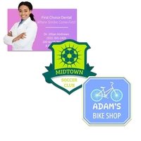 Customizable indoor magnet measuring 6 sq. inches with full color imprint.......