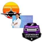 22 Sq Inch Custom Indoor Magnet 20 Mil