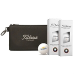 Titleist 6-Golf Ball Valuables Stock Pouch with Velocity
