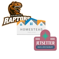 Customizable indoor magnet measuring 28 sq. inches with full color...