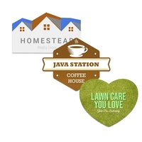 Customizable indoor magnet measuring 44 sq. inches with full color...