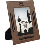 5" x 7" Dark Brown Leatherette Photo Frame