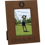 4" x 6" Dark Brown Leatherette Photo Frame