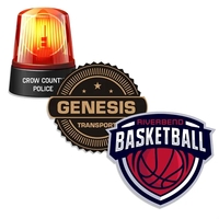 Custom Outdoor magnet 30 Mil thickness. 11 to 24 square inches.... from ASI...