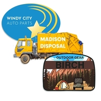 Custom Outdoor magnet 30 Mil thickness. 25 to 34 square inches.... from ASI...