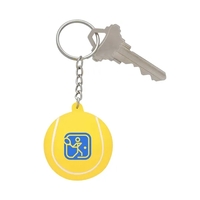 Tennis Ball Shape Stress Ball Keychain... from ASI 79530 Prime Line