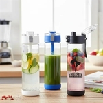 22oz. Locking Lid Glass Travel Bottle