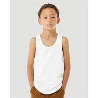 BELLA + CANVAS Youth Heather CVC Tank... from ASI 84358 S&S Activewear