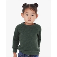 BELLA + CANVAS Toddler Sponge Fleece Raglan Sweatshirt... from ASI 84358 S&S...