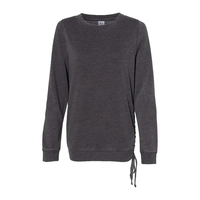 Enzyme Washed Women's Rally Lace-up Crewneck... from ASI 84358 S&S Activewear