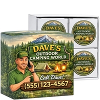 Make a lasting brand impression with a golf ball custom 4-ball... from ASI...