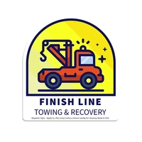 Custom Outdoor magnet 30 Mil thickness. 80 to 98 square inches.... from ASI...