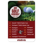 Sports Schedule Cards (6" x 9")