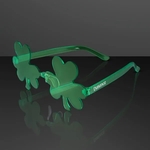 Shamrock Glasses Party Shades, NON-Light Up