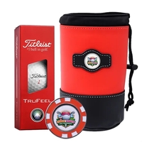 Golf kit with balls, a metal poker chip with ball marker,... from ASI 38120...