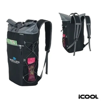 Cooler backpack made with ripstop fabric and PEVA lining in large... from ASI...