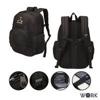 WORK® Pro Backpack... from ASI 67866 Logomark/Valumark
