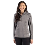 Clique Dash Recycled Womens Quarter Zip Sweatshirt