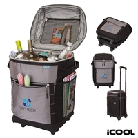 11.5" x 18" x 11.5" Riviera iCOOL trolley cooler bag with... from ASI 67866...