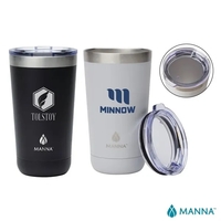 3.62" x 6.38" x 3.5" Manna™ Ranger 18-oz double-wall stainless steel... from...