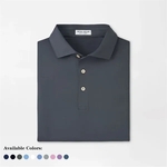 Peter Millar Men's Solid Performance Jersey Polo