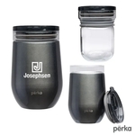 Perka® Taylor 12 oz. Double Wall, Stainless Steel Wine Mug