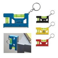 Hank 3" Level / Ruler Keyring... from ASI 67866 Logomark/Valumark
