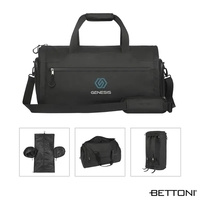 Bettoni® Moda Milano RPET Suiter Duffel... from ASI 67866 Logomark/Valumark
