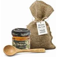 Mini Honey Jar with Branded Spoon... from ASI 89971 Stuff A Mug